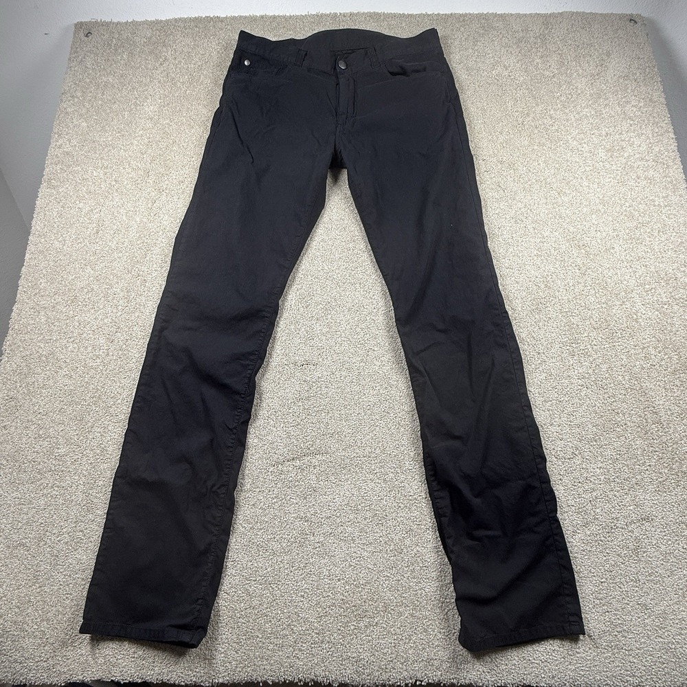 Canali Pants Mens 50 32x34 Gray Regular Fit Straight Leg Cotton Casual Pockets
